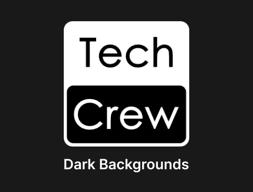 Tech Crew Logo - Dark Backgrounds