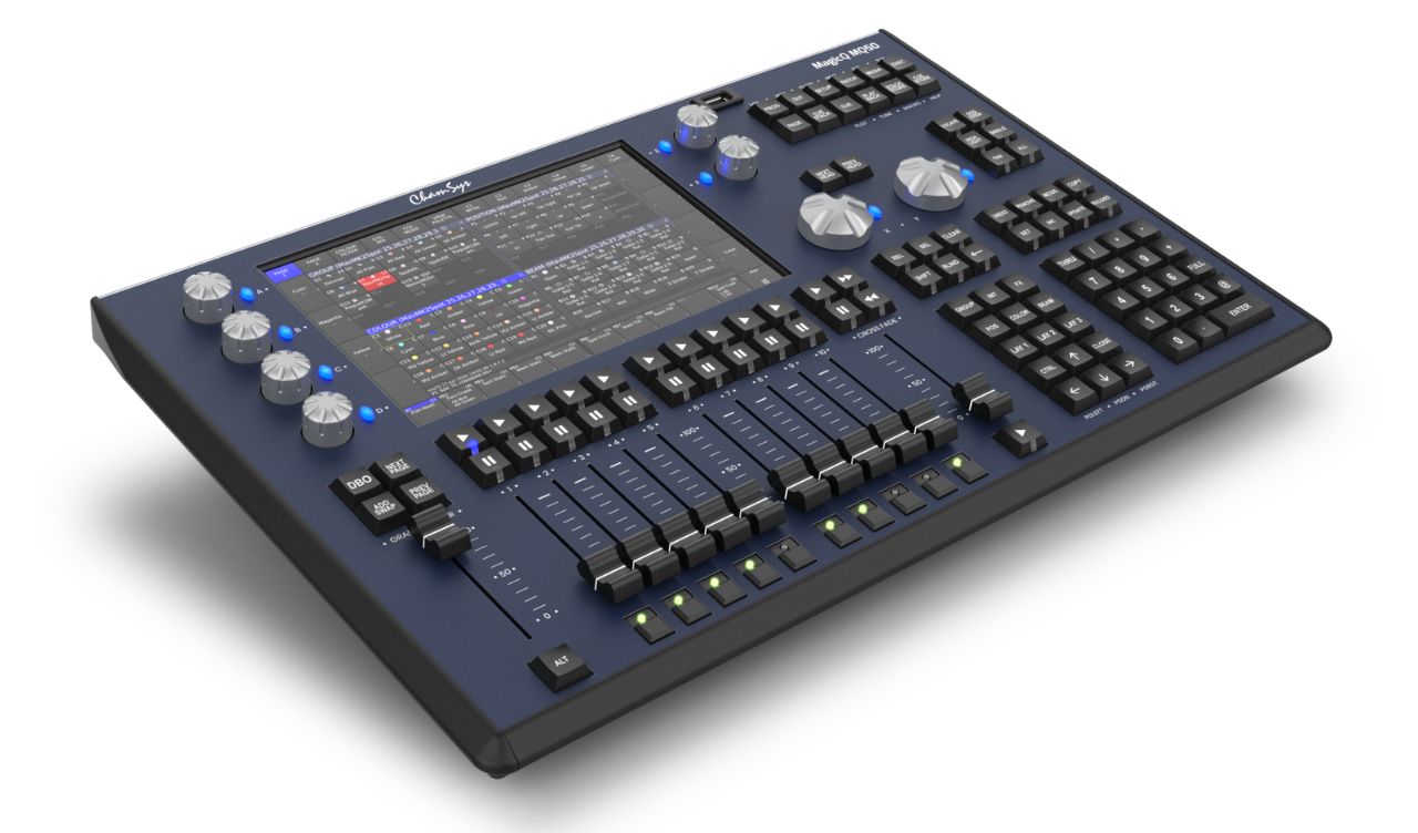 The ChamSys MagicQ MQ50 Lighting Desk