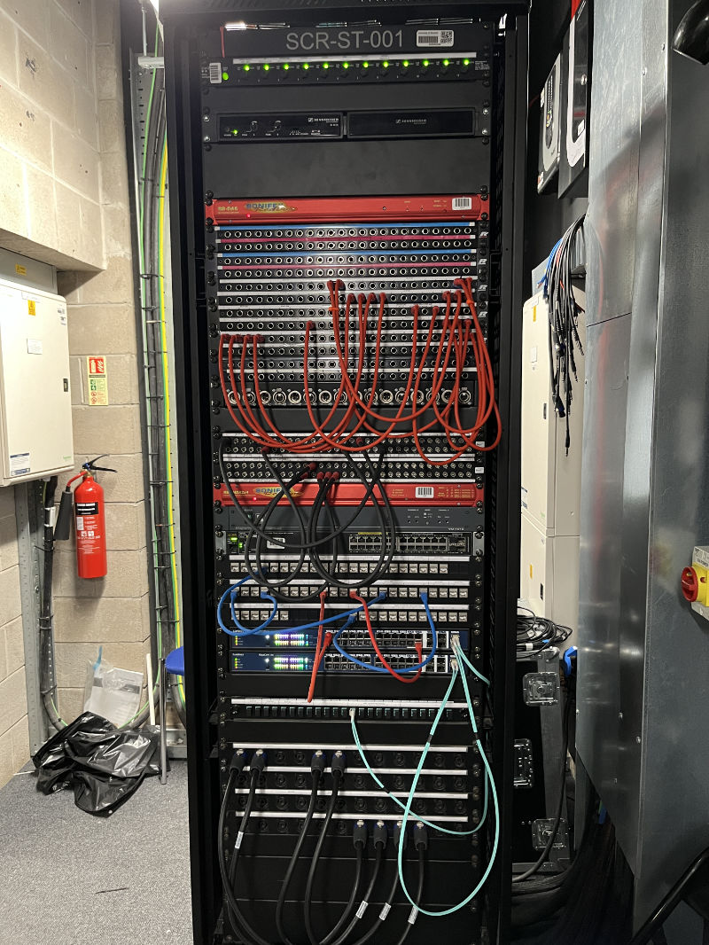 Sound Patching Rack