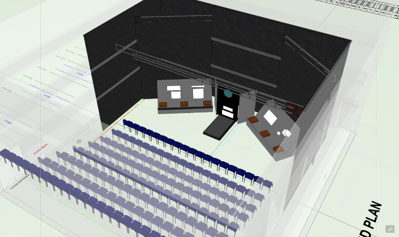 Vectorworks Visualisation for Can You Teach Me How to Breathe